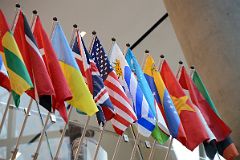 14B 99 International Flags For The Victims Countries Close Up In The Atrium 911 Museum New York.jpg